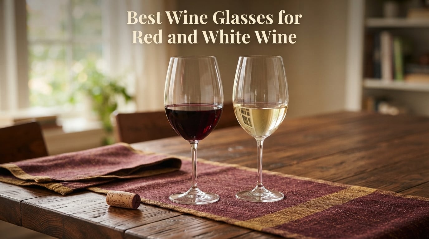 Best Wine Glasses for Red and White Wine