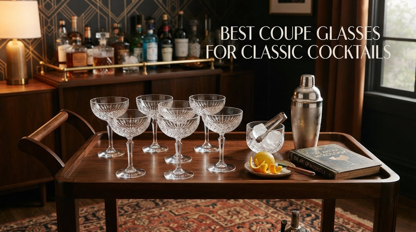 Best Coupe Glasses for Classic Cocktails