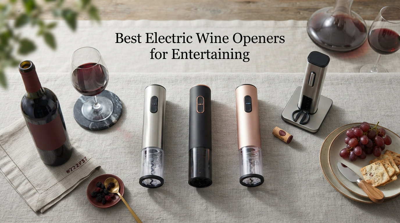 Best Electric Wine Openers for Entertaining