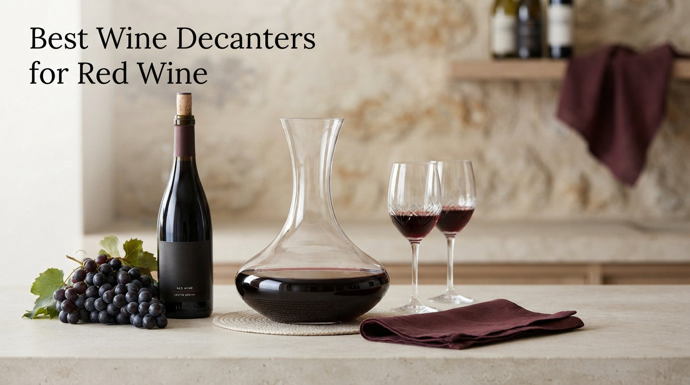 Best Wine Decanters for Red Wine