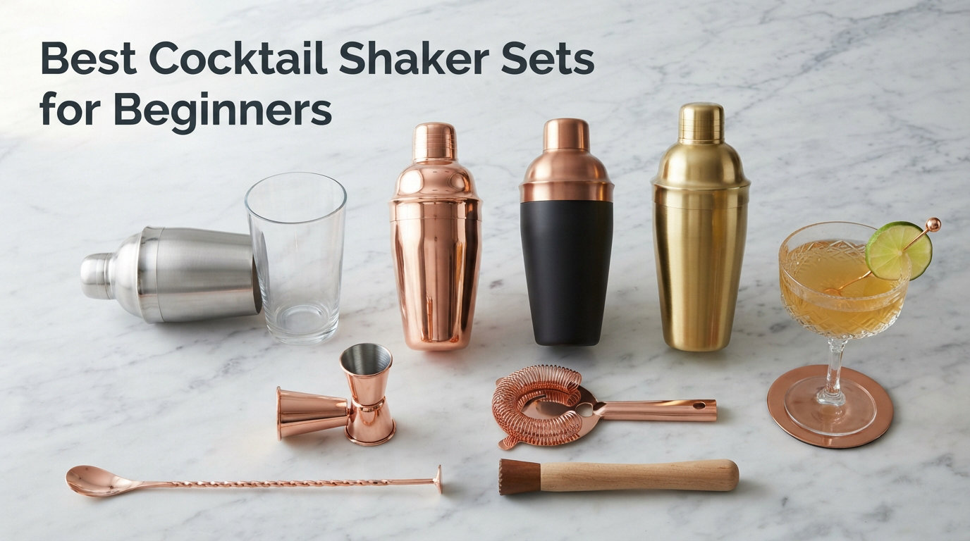 Best Cocktail Shaker Sets for Beginners