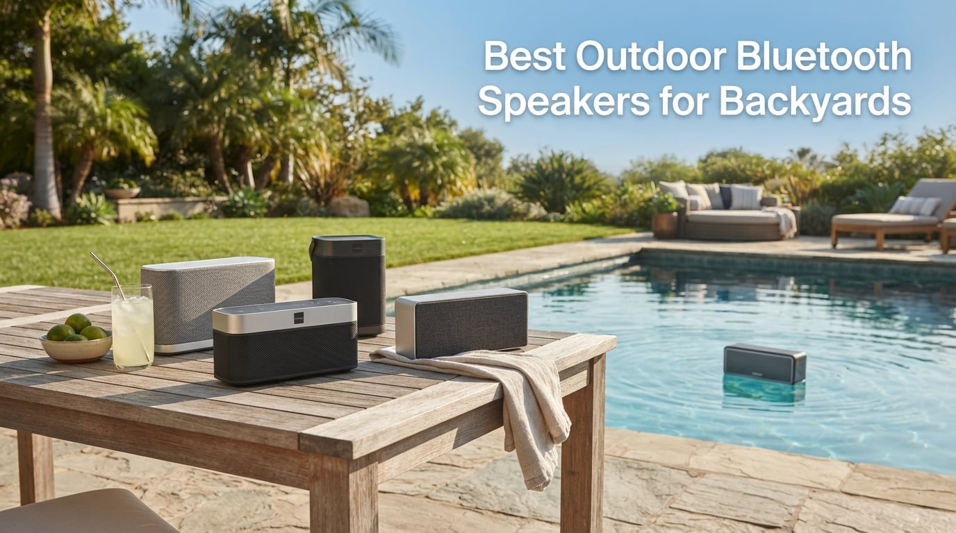 Best Outdoor Bluetooth Speakers for Backyards