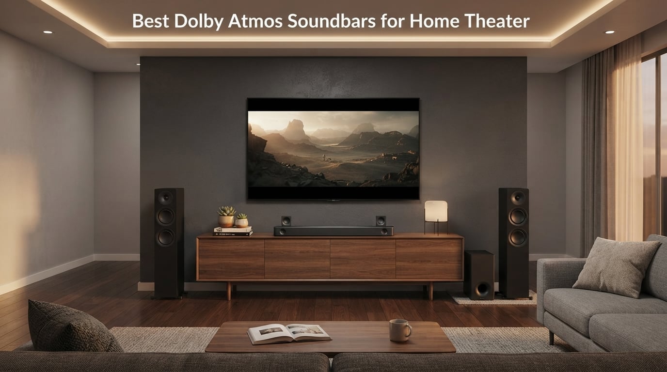 Best Dolby Atmos Soundbars for Home Theater