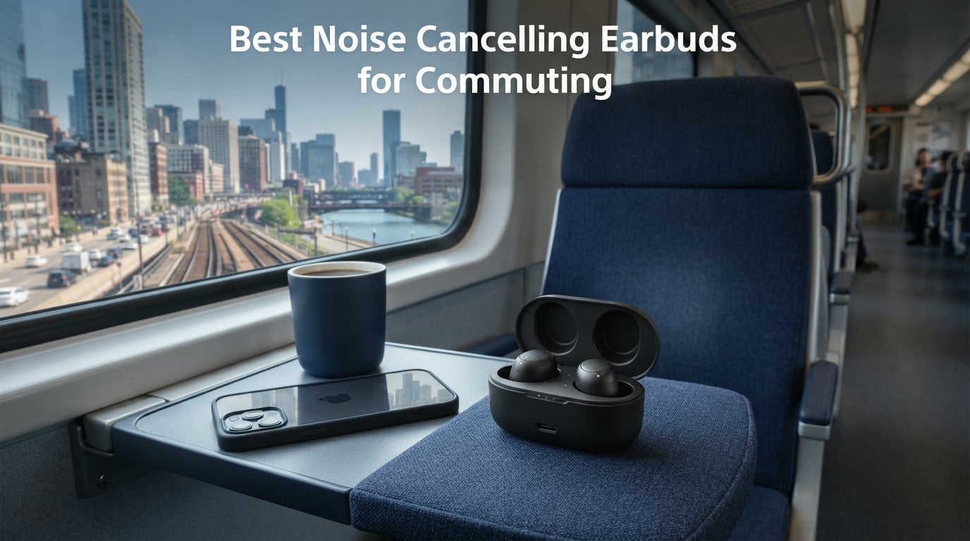 Best Noise Cancelling Earbuds for Commuting