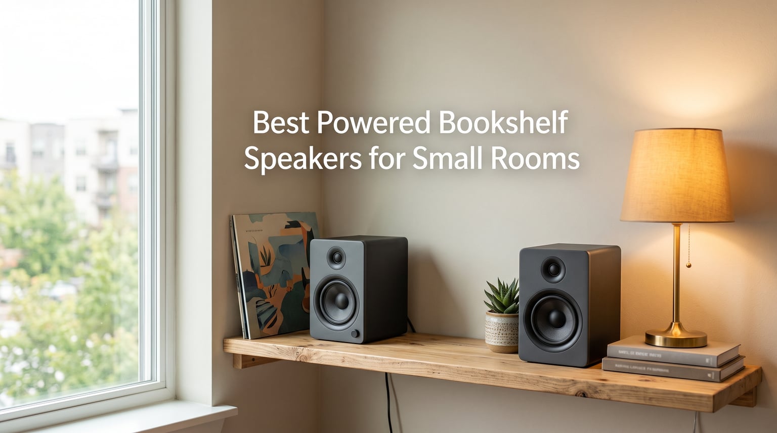 Best Powered Bookshelf Speakers for Small Rooms