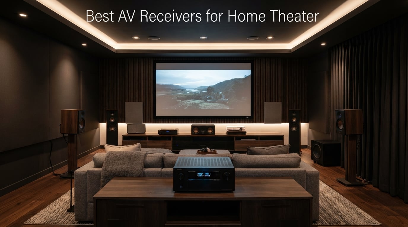 Best AV Receivers for Home Theater