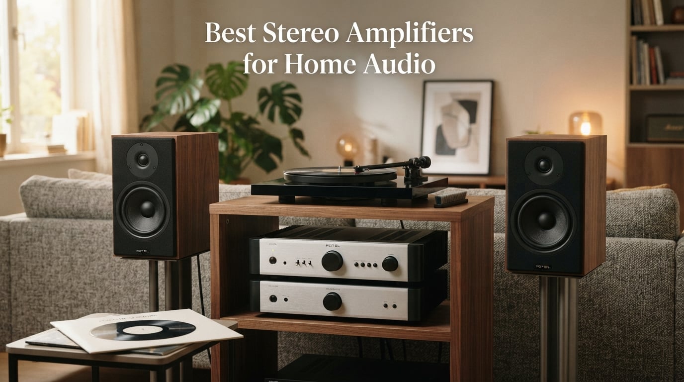 Best Stereo Amplifiers for Home Audio