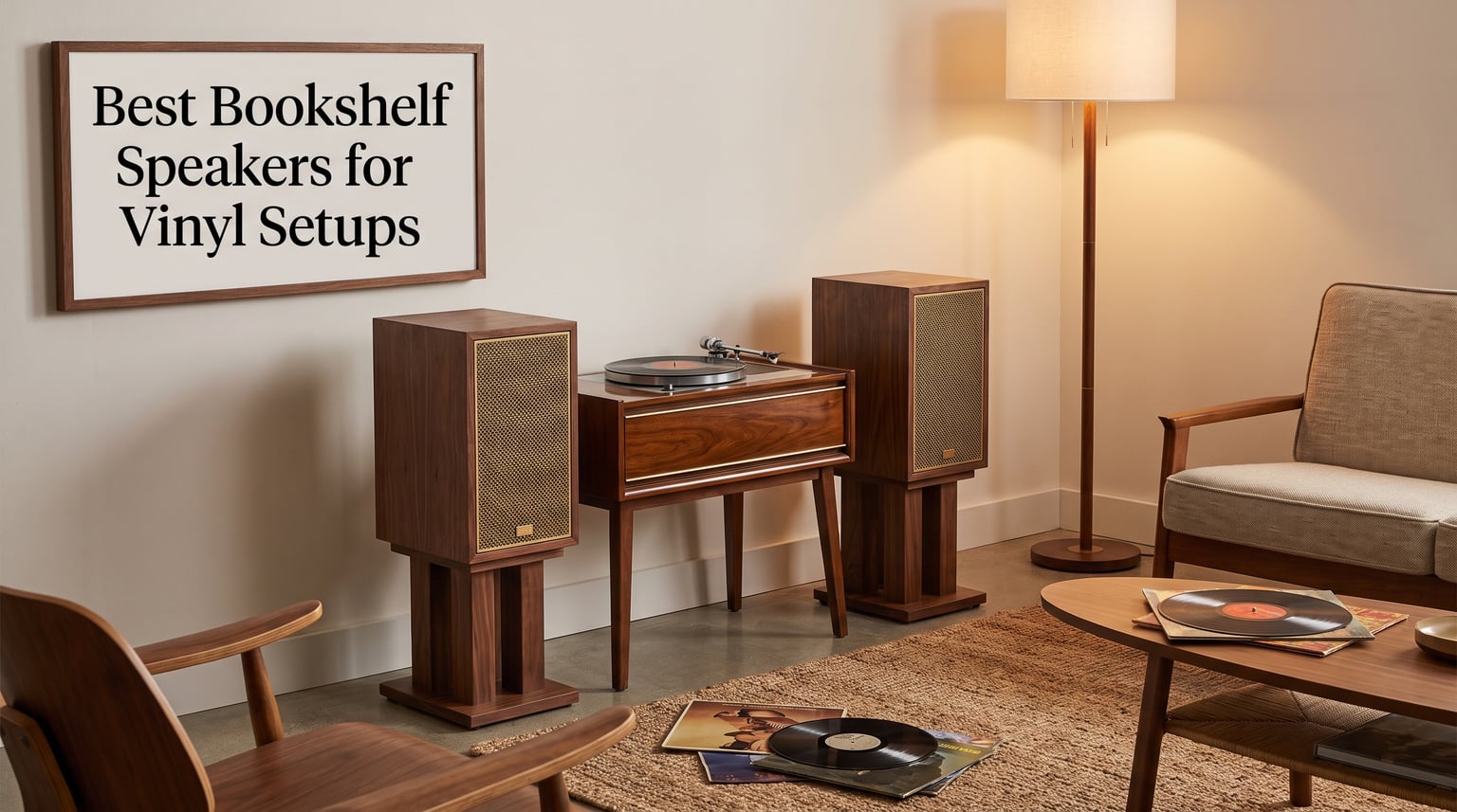 Best Bookshelf Speakers for Vinyl Setups