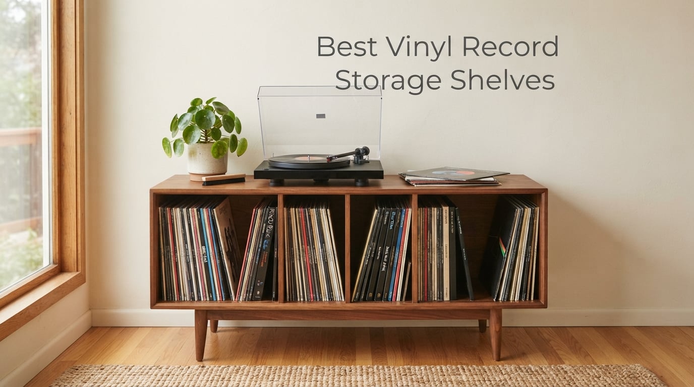 Best Vinyl Record Storage Shelves