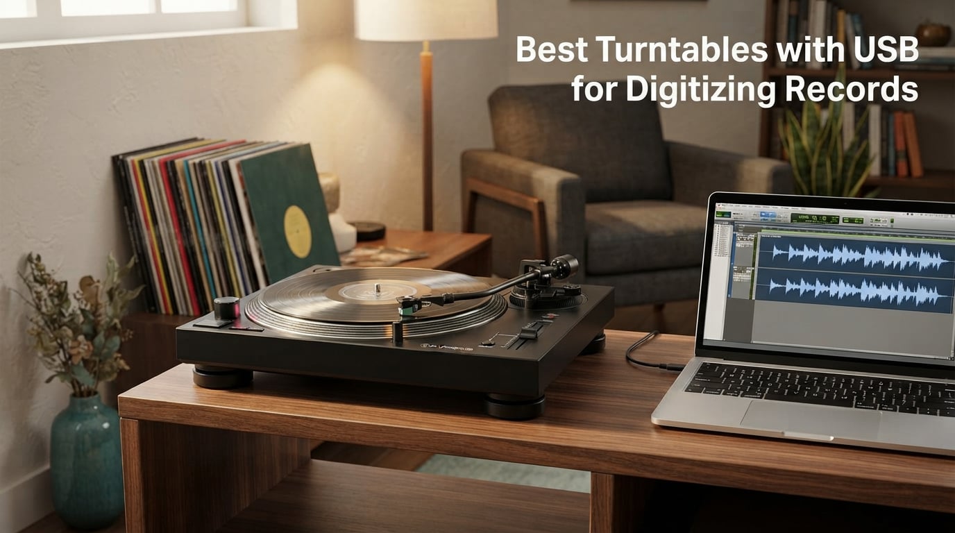 Best Turntables with USB for Digitizing Records