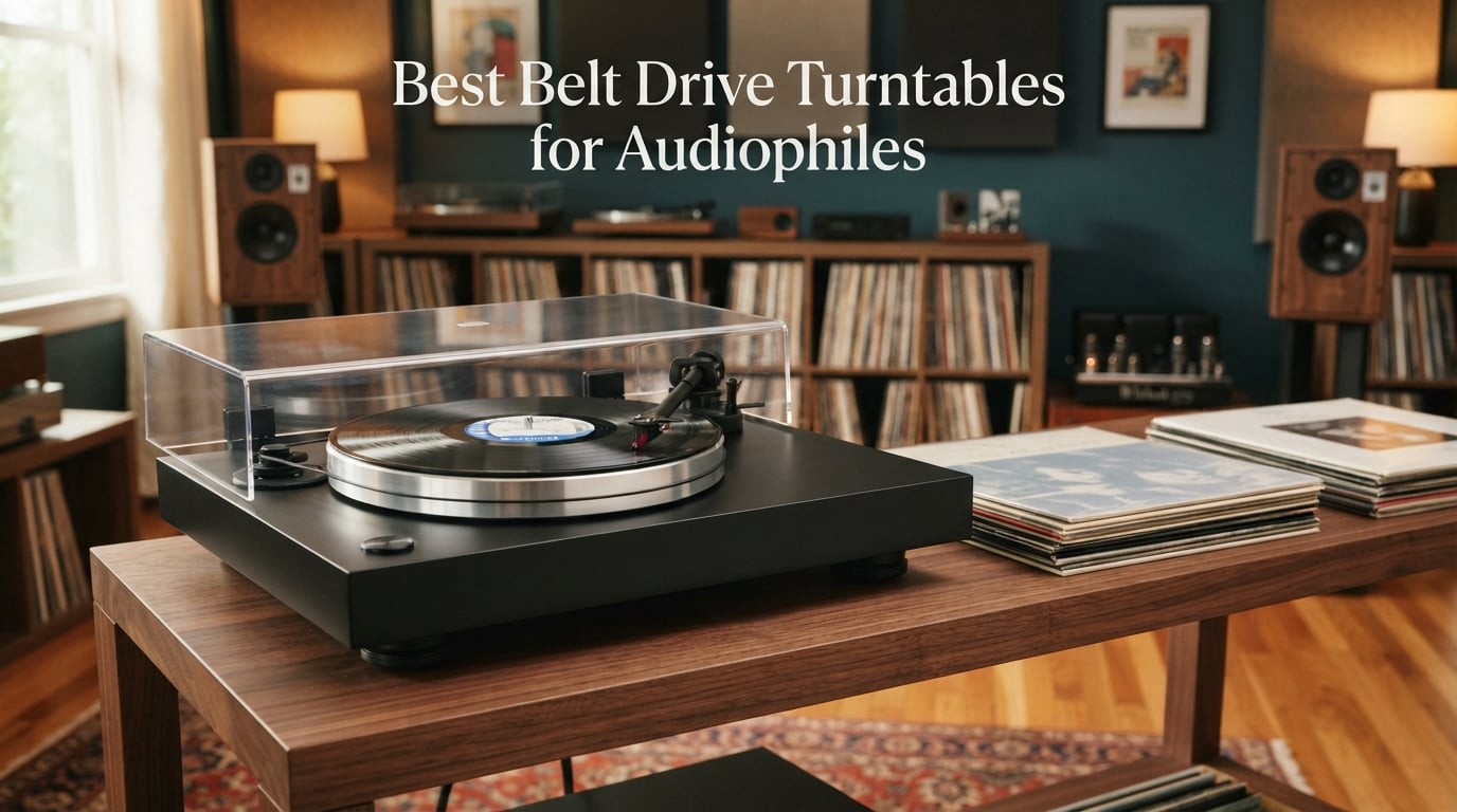 Best Belt Drive Turntables for Audiophiles