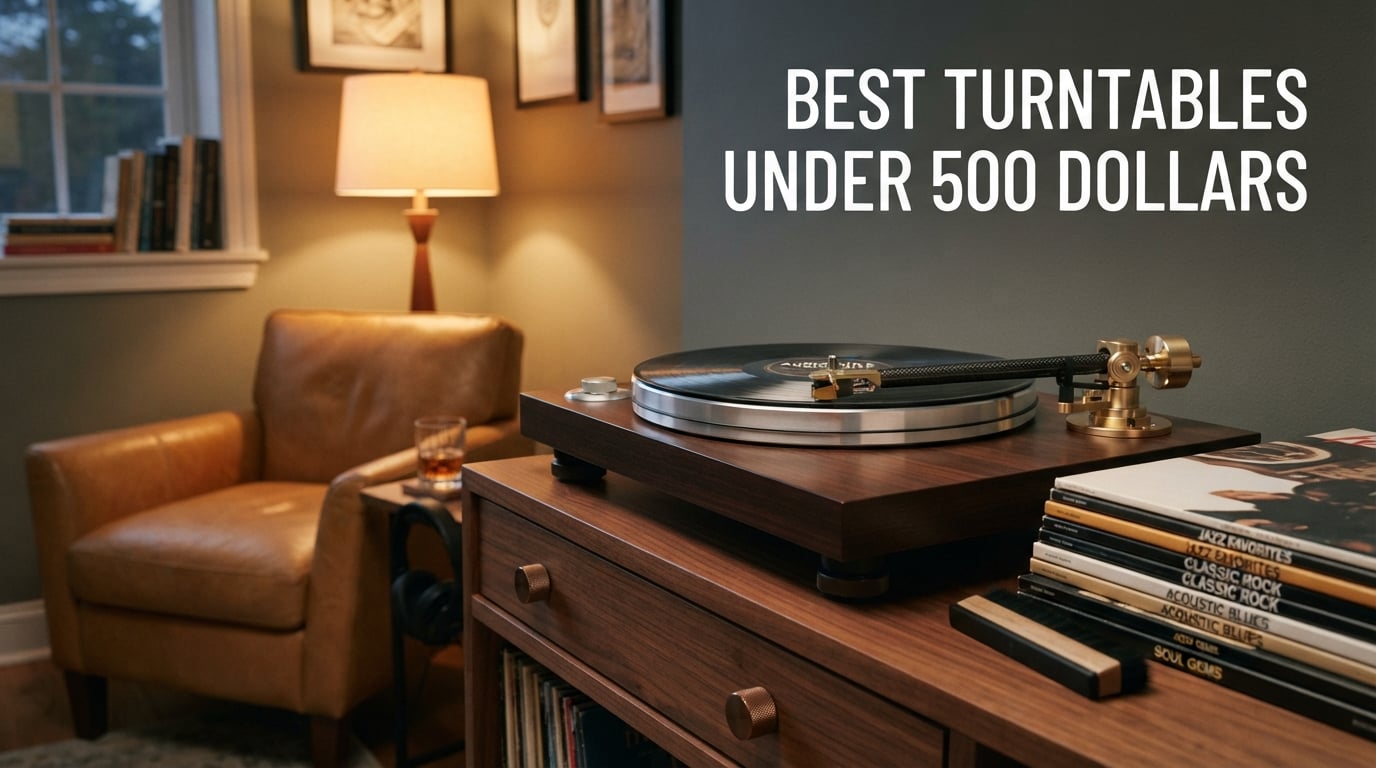 Best Turntables Under 500 Dollars