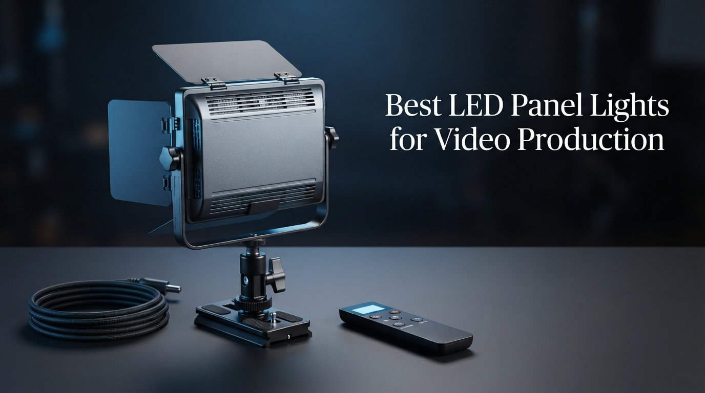 Best LED Panel Lights for Video Production