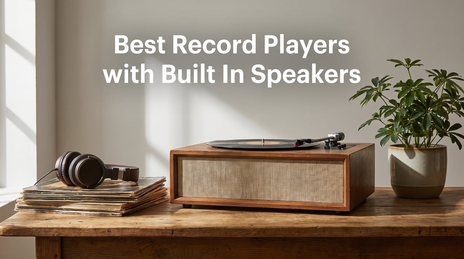 Best Record Players with Built In Speakers