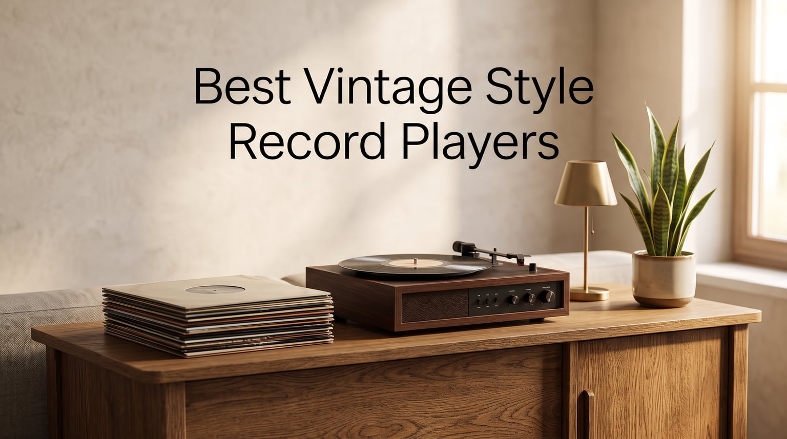 Best Vintage Style Record Players