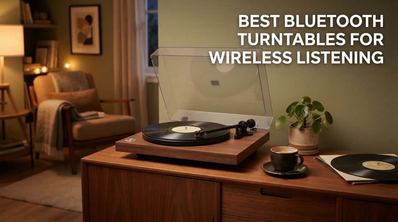 Best Bluetooth Turntables for Wireless Listening