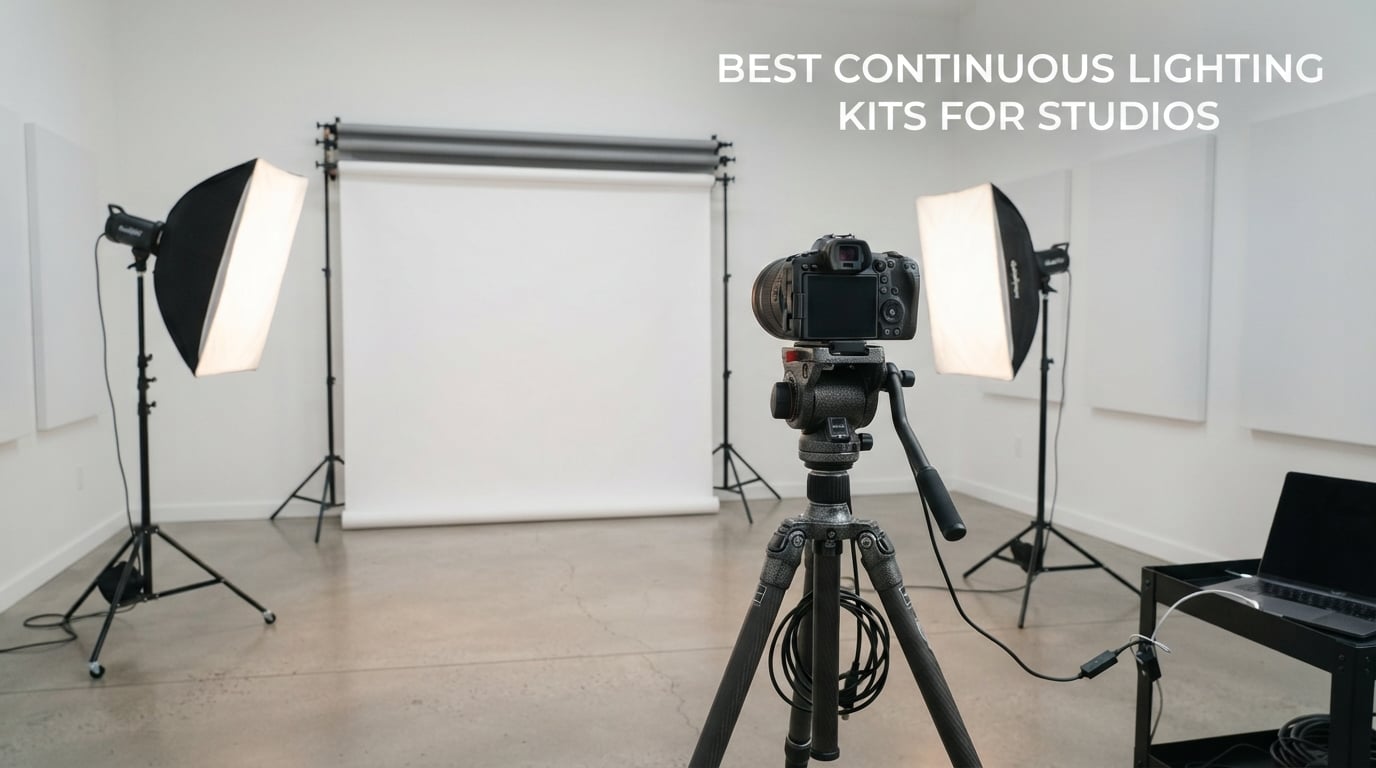 Best Continuous Lighting Kits for Studios