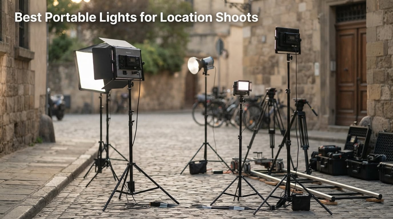 Best Portable Lights for Location Shoots