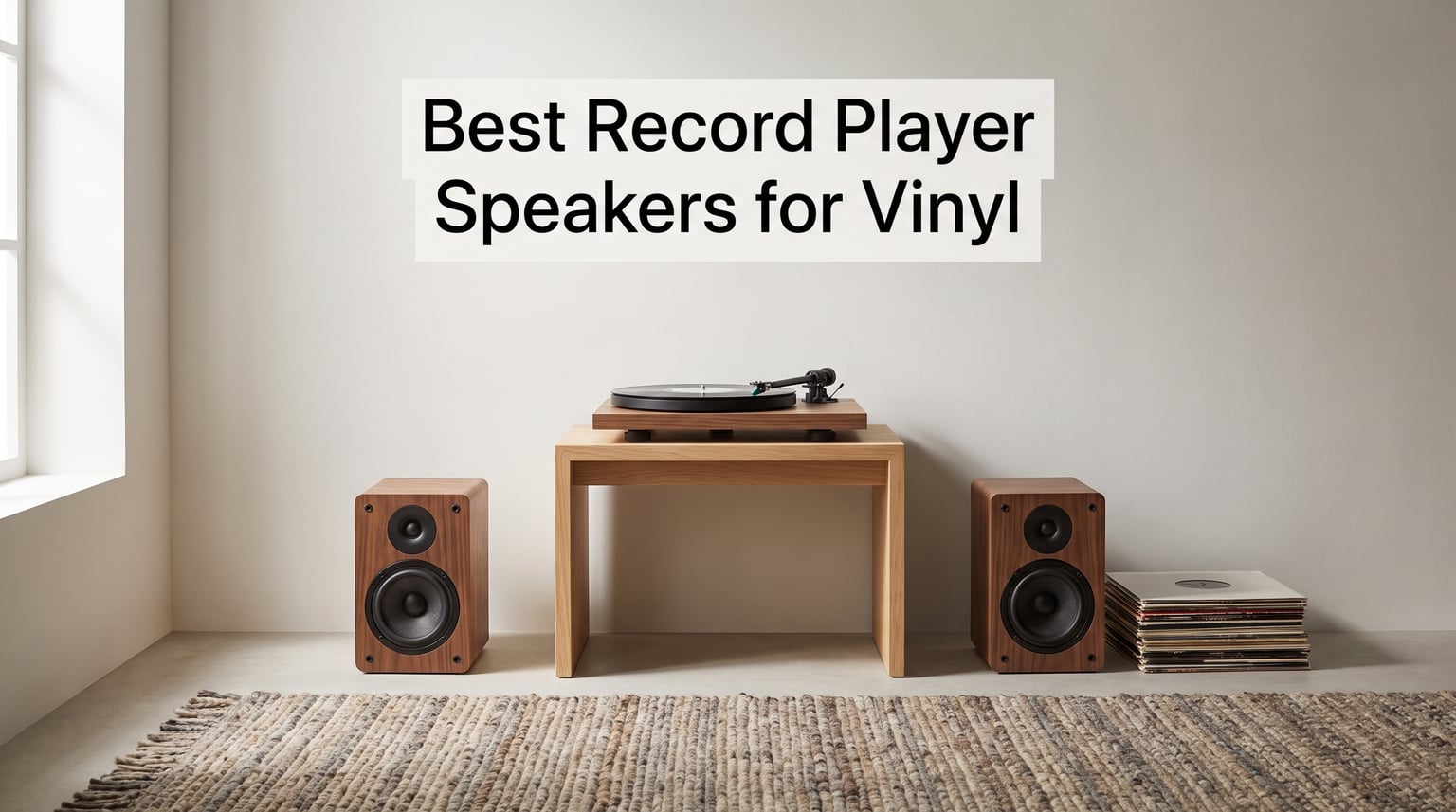 Best Record Player Speakers for Vinyl