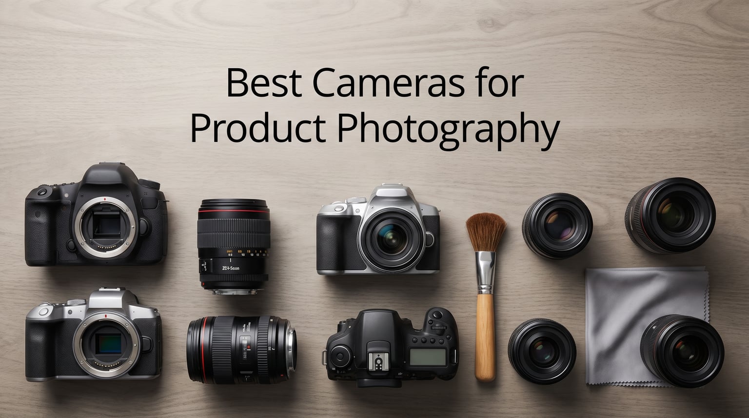 Best Cameras for Product Photography