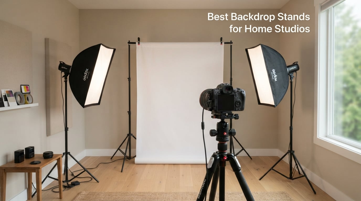 Best Backdrop Stands for Home Studios
