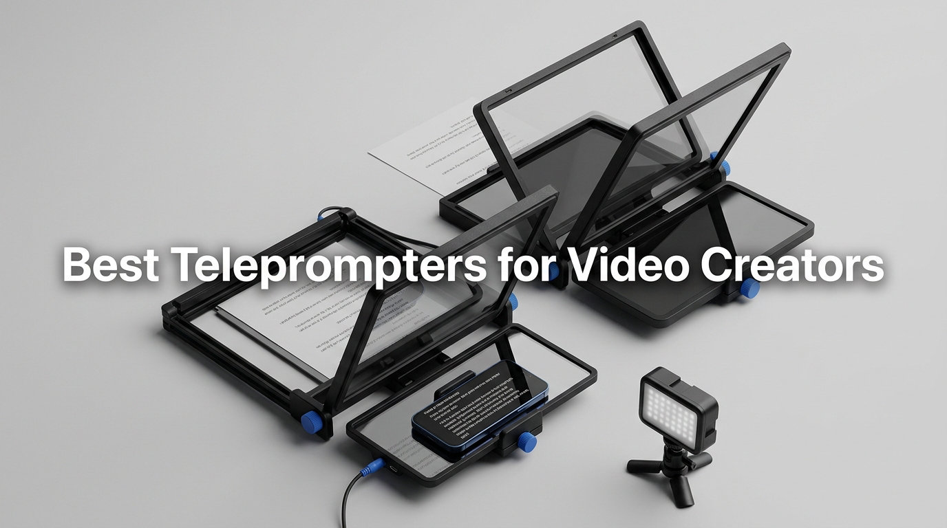 Best Teleprompters for Video Creators