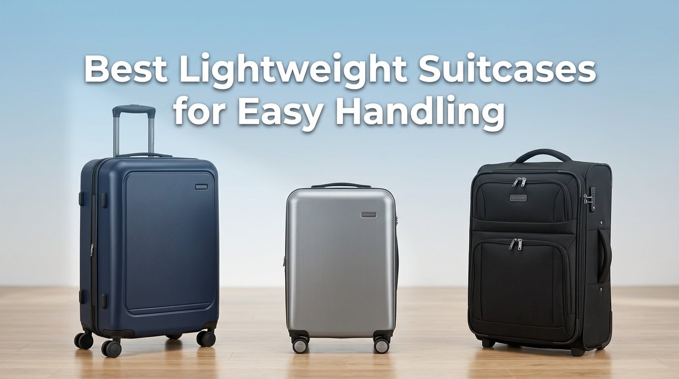 Best Lightweight Suitcases for Easy Handling