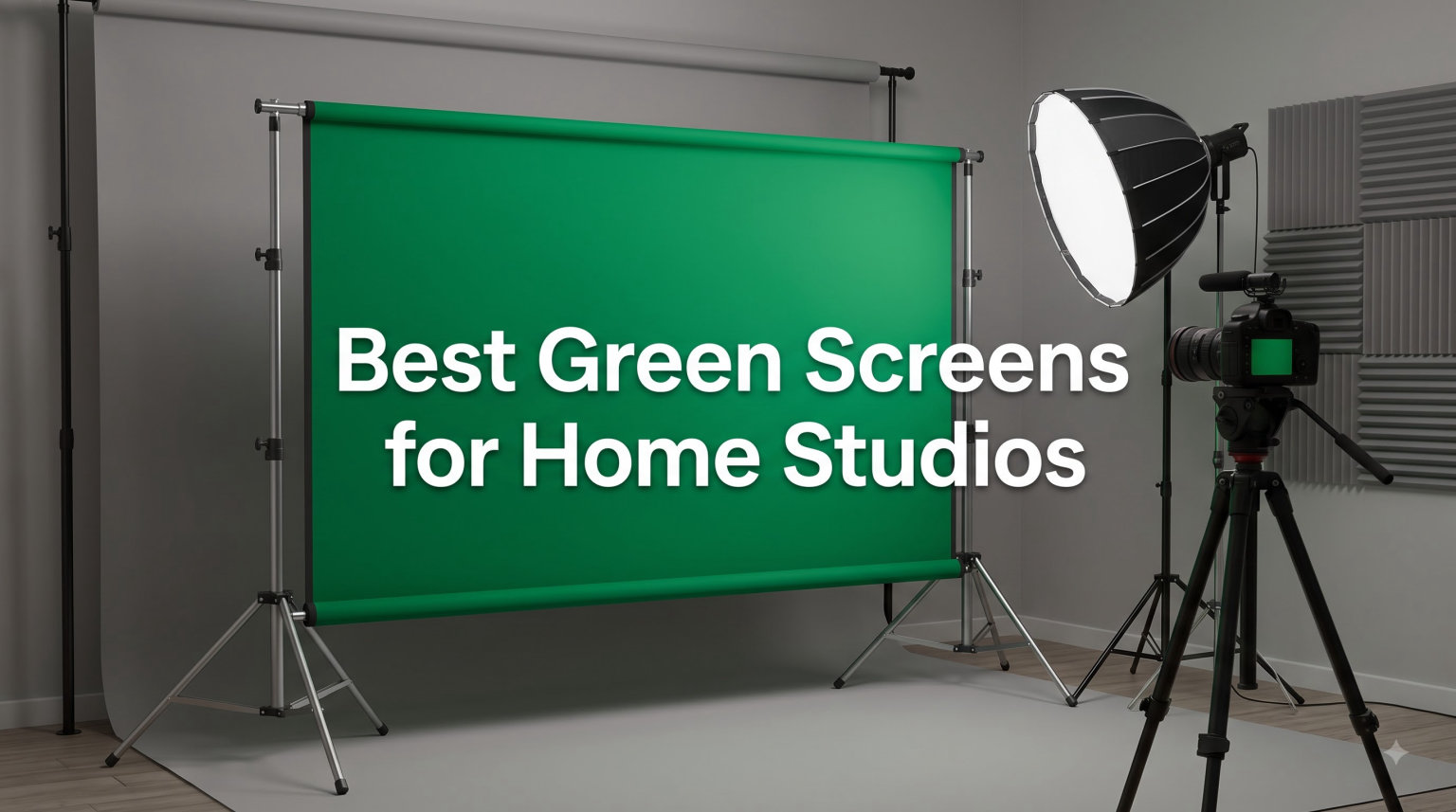 Best Green Screens for Home Studios