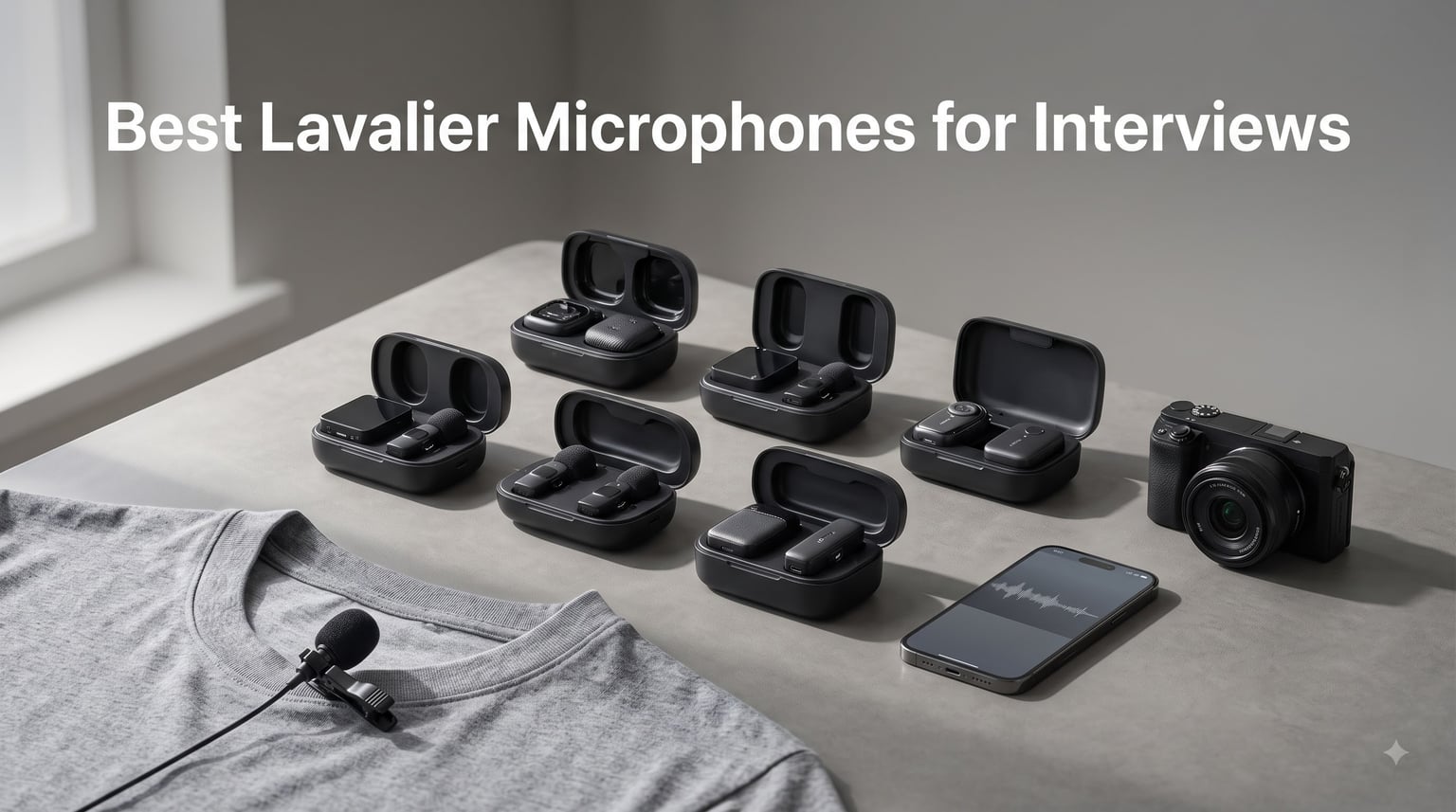 Best Lavalier Microphones for Interviews