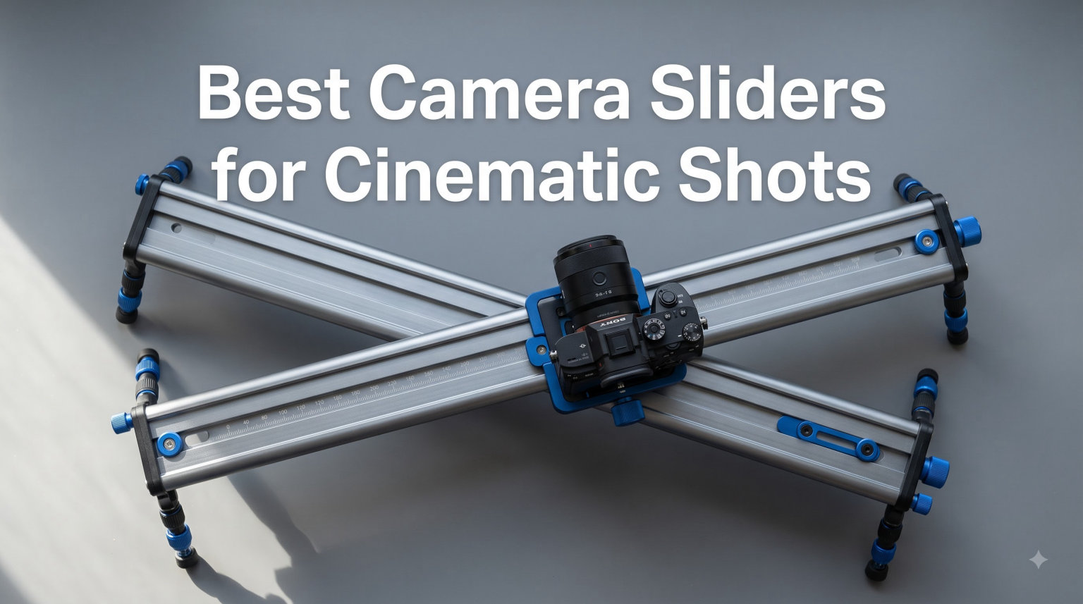Best Camera Sliders for Cinematic Shots