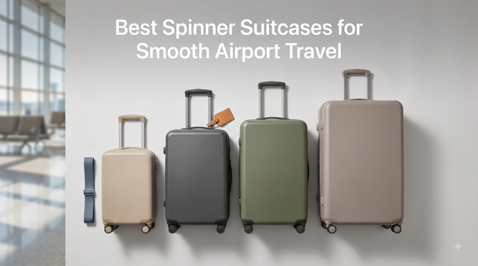 Best Spinner Suitcases for Smooth Airport Travel
