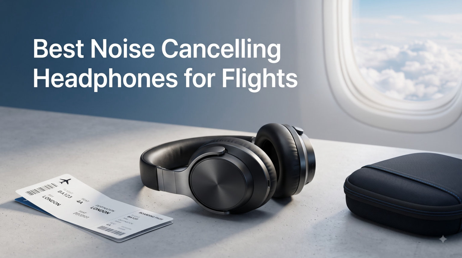 Best Noise Cancelling Headphones for Flights