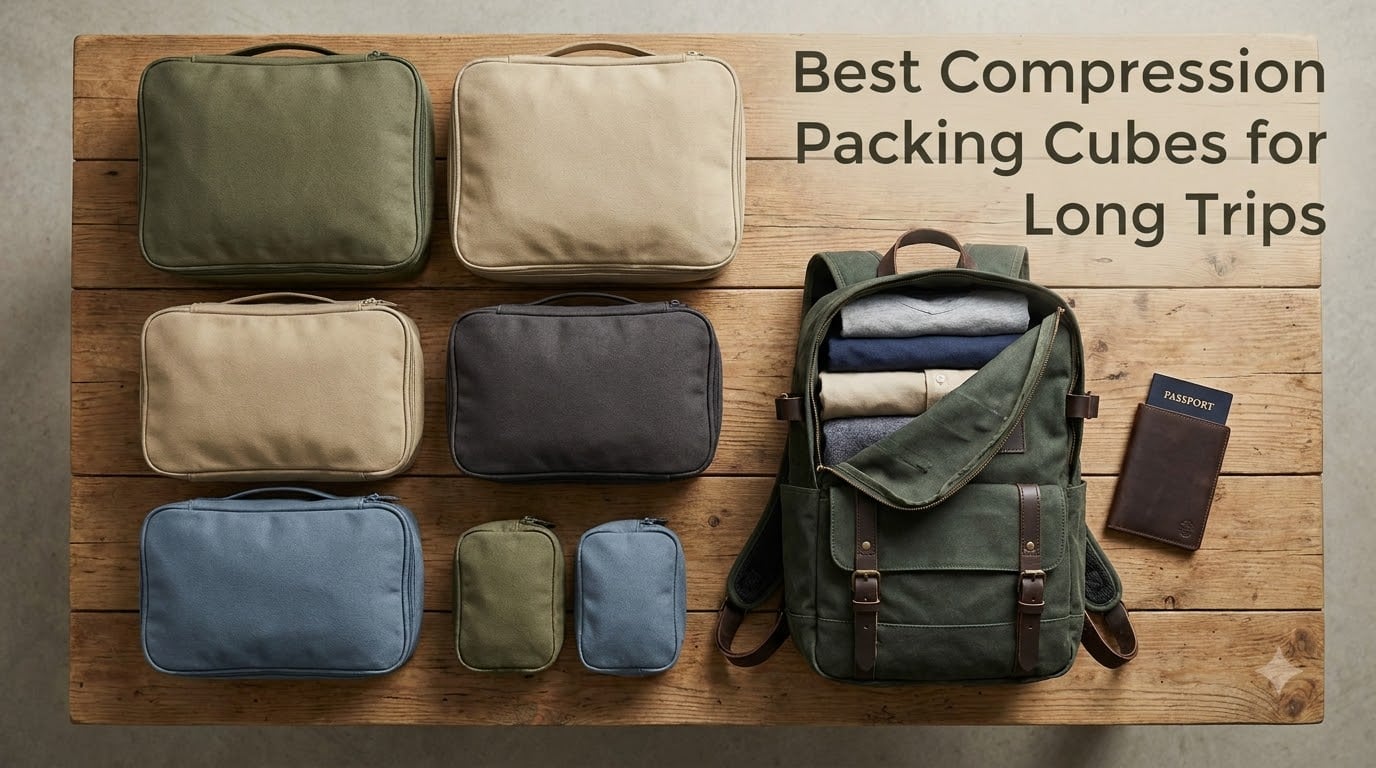 Best Compression Packing Cubes for Long Trips
