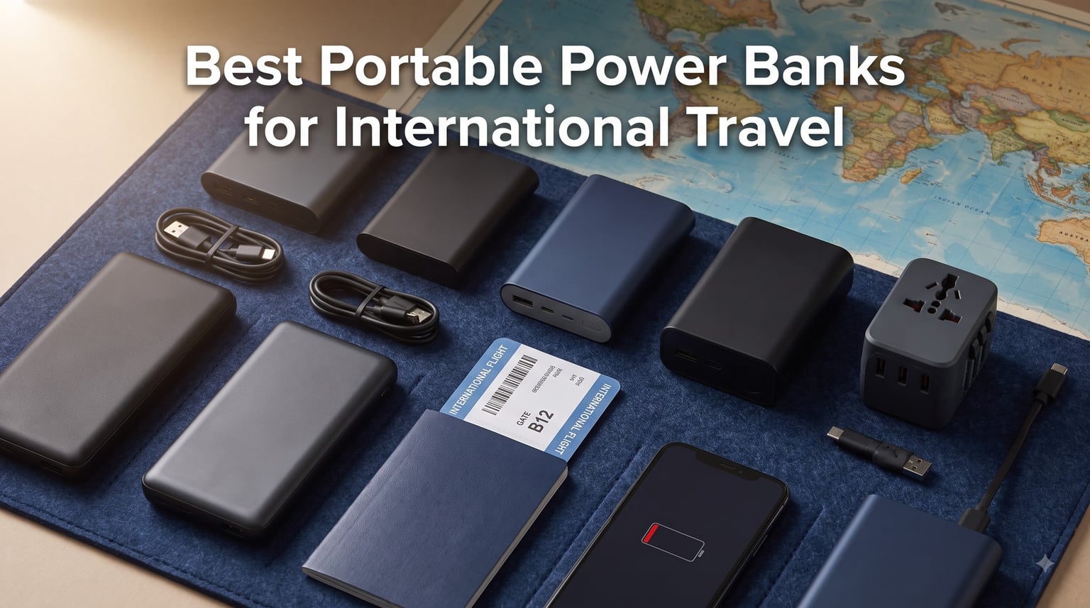 Best Portable Power Banks for International Travel