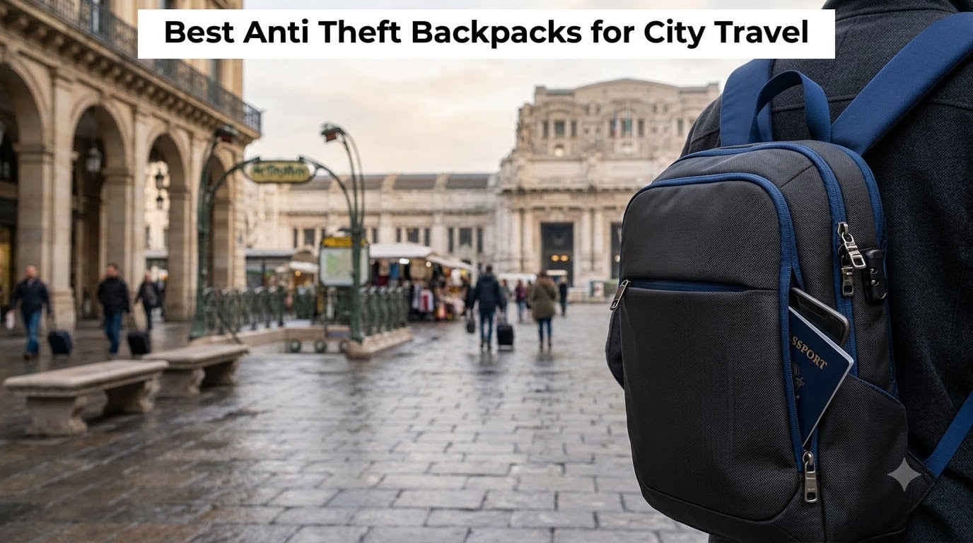 Best Anti Theft Backpacks for City Travel