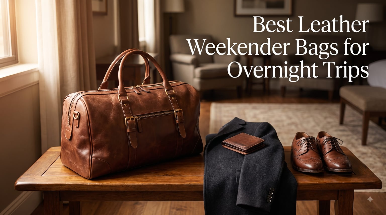 Best Leather Weekender Bags for Overnight Trips