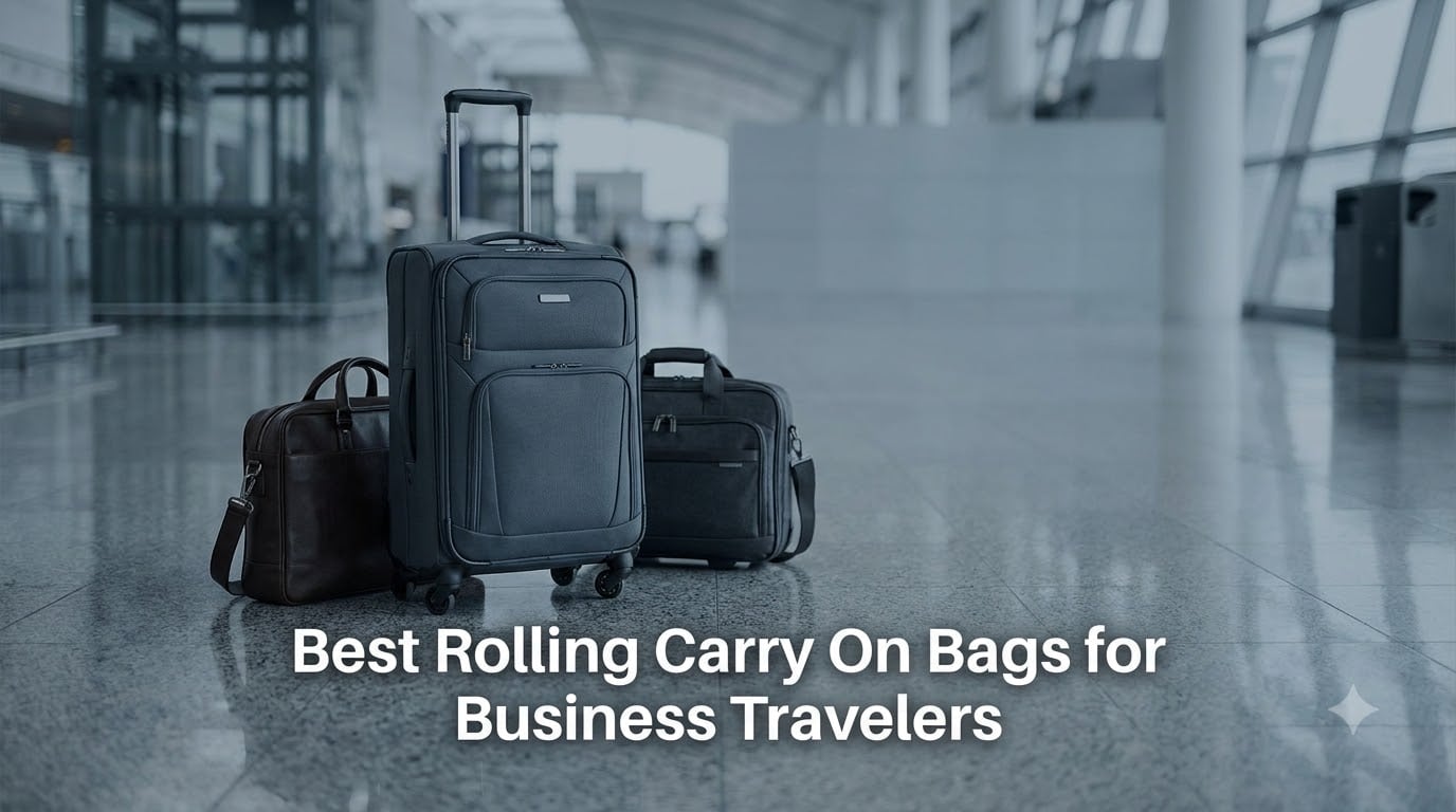Best Rolling Carry On Bags for Business Travelers