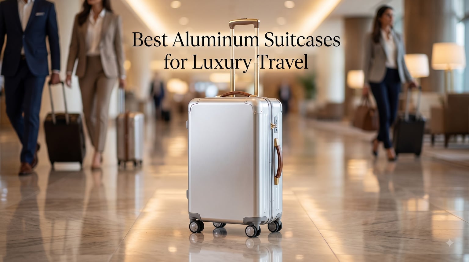 Best Aluminum Suitcases for Luxury Travel