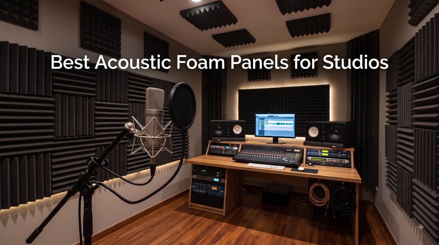 Best Acoustic Foam Panels for Studios
