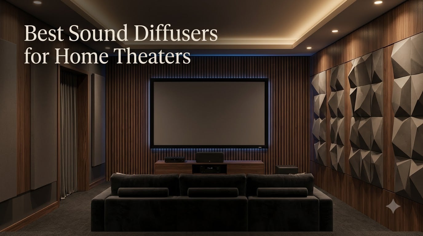 Best Sound Diffusers for Home Theaters