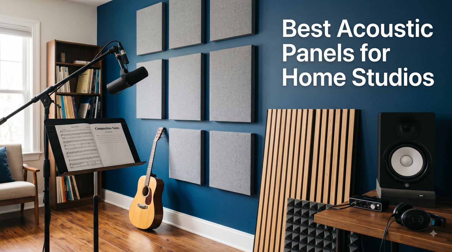 Best Acoustic Panels for Home Studios