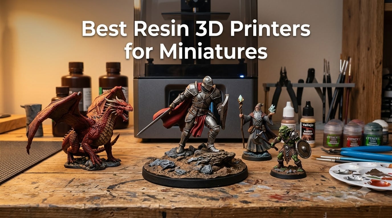 Best Resin 3D Printers for Miniatures
