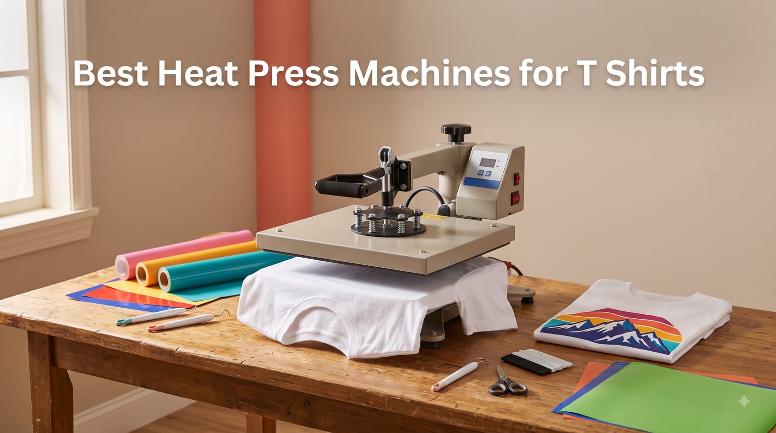 Best Heat Press Machines for T Shirts