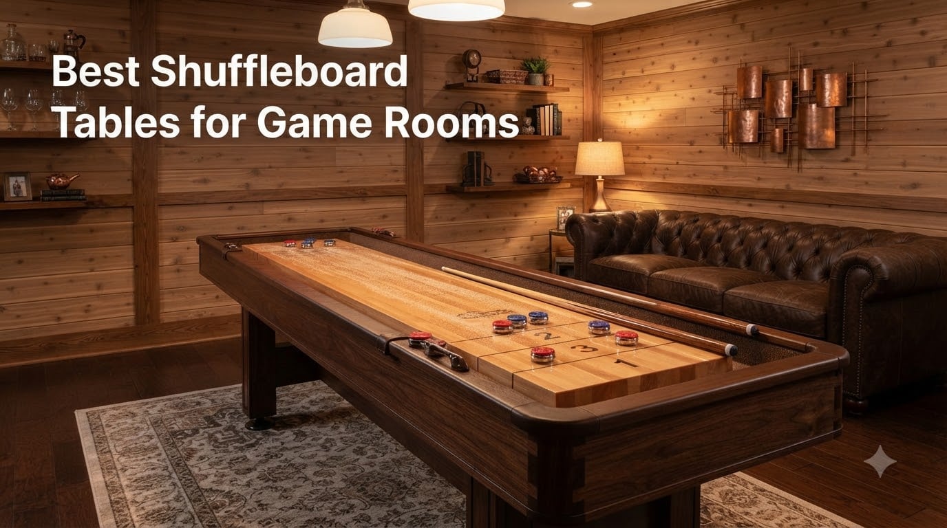 Best Shuffleboard Tables for Game Rooms