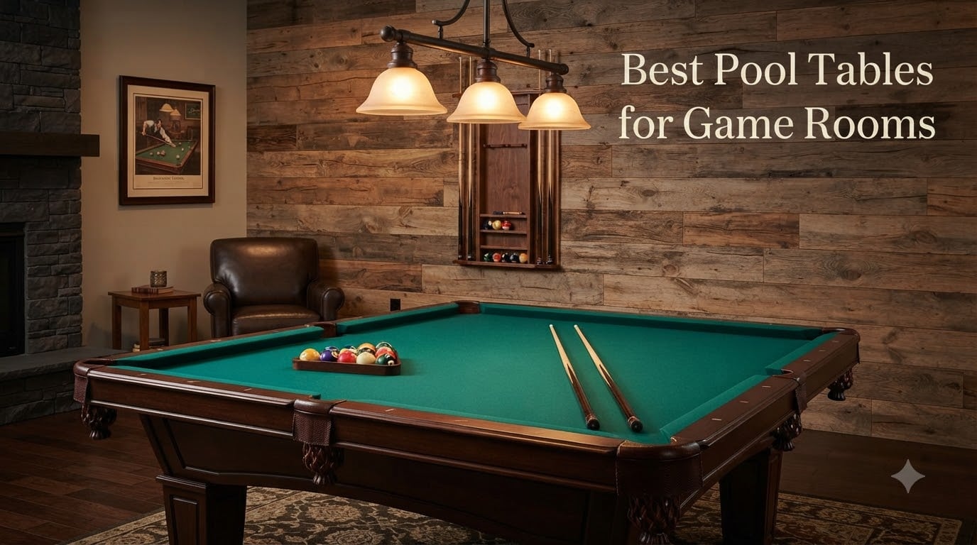 Best Pool Tables for Game Rooms