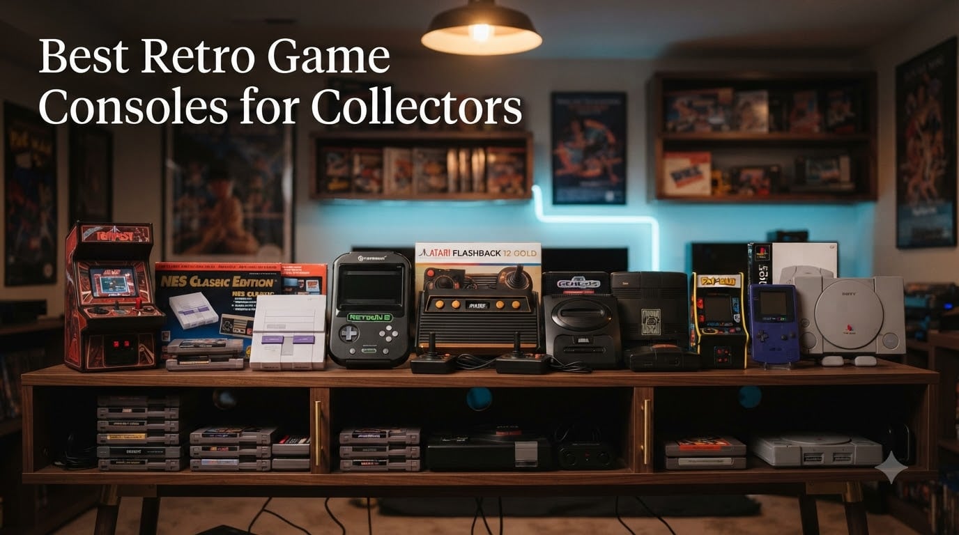 Best Retro Game Consoles for Collectors