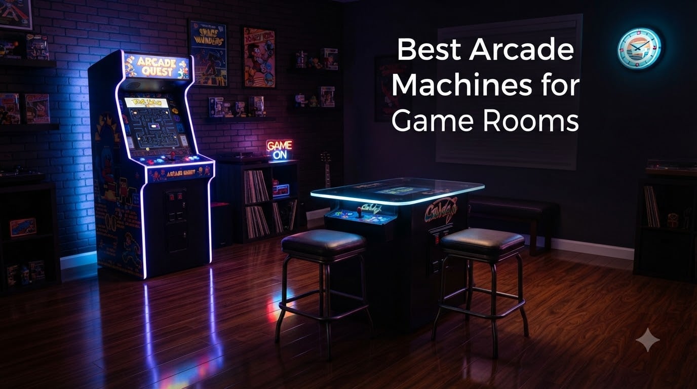 Best Arcade Machines for Game Rooms
