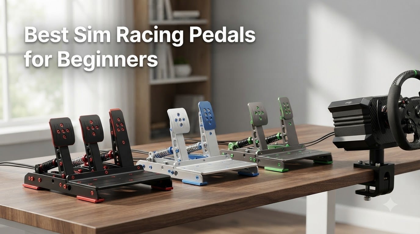 Best Sim Racing Pedals for Beginners