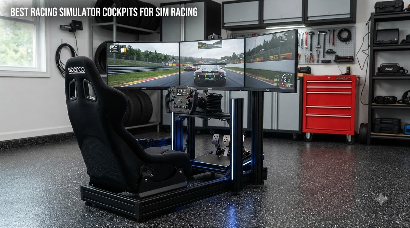 Best Racing Simulator Cockpits for Sim Racing