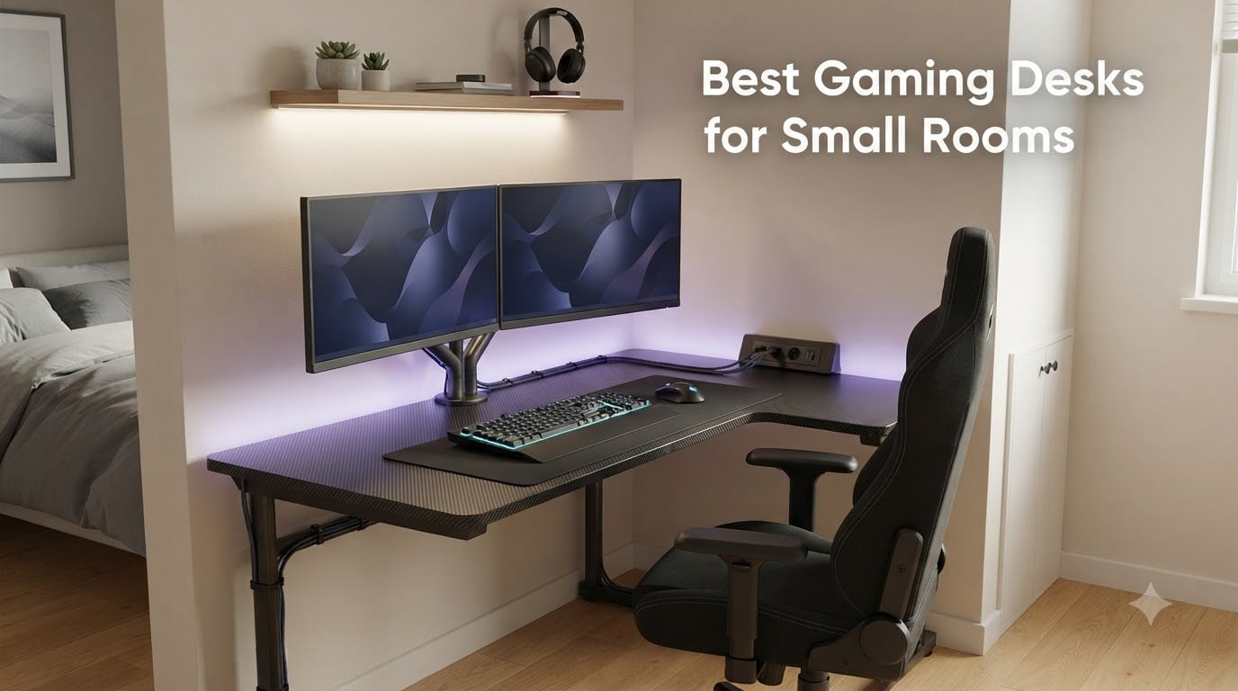 Best Gaming Desks for Small Rooms